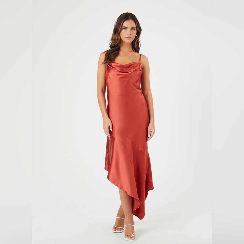 Forever 21 satin cami dress